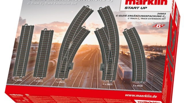 Marklin 24903 C-Gleis-Ergänzungspackung C3