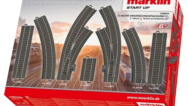 Märklin 24904 Start up - C-Gleis-Ergänzungspackung C4