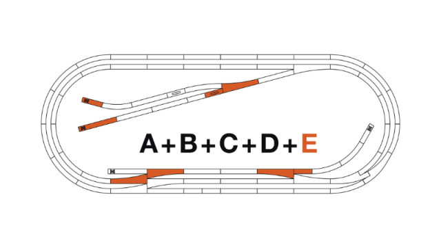 Roco 42023 Track Set E ROCO-LINE | HO