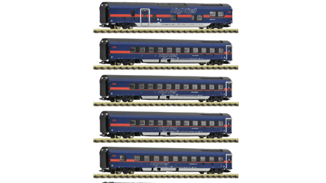 Fleischmann 6270065 7 piece set: Nightjet, ÖBB | N scale