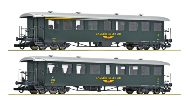 Roco 6200198 2 piece set: "Seetalbahn" coaches, PB