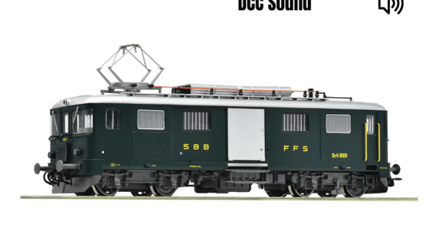 Roco 7710014 — Electric luggage railcar De 4/4 1669, SBB