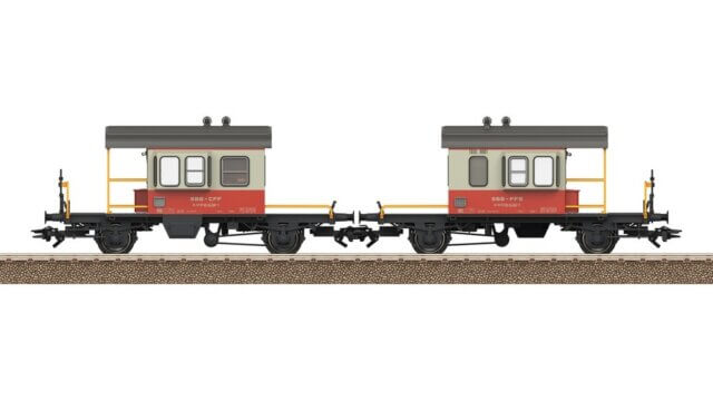 Trix T24650 — SBB Sputnik Car Set Era IV