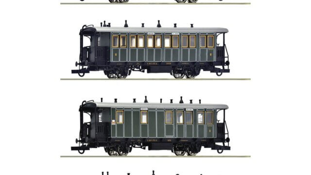 Roco 6200197 4 Piece Set: Local Passenger Train K.Bay.Sts.B.