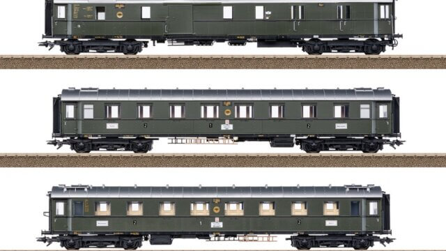 Trix T23650 — Wagen-Set PwPost4ü-28 DRG